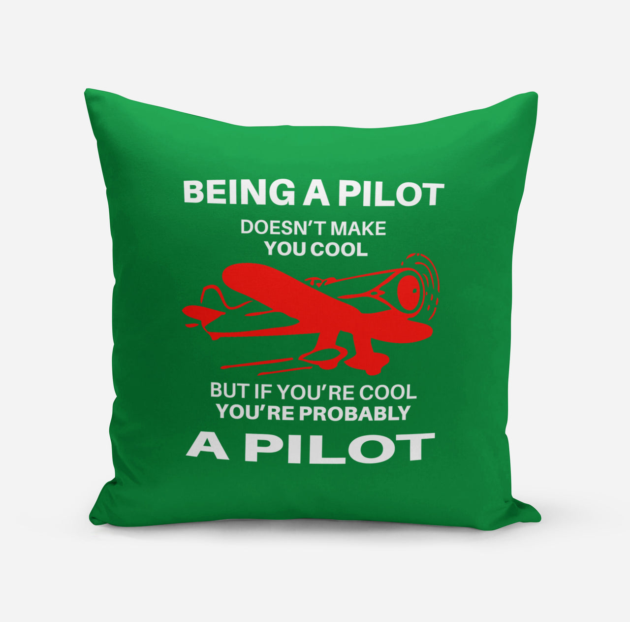 If You're Cool You're Probably a Pilot Designed Pillows