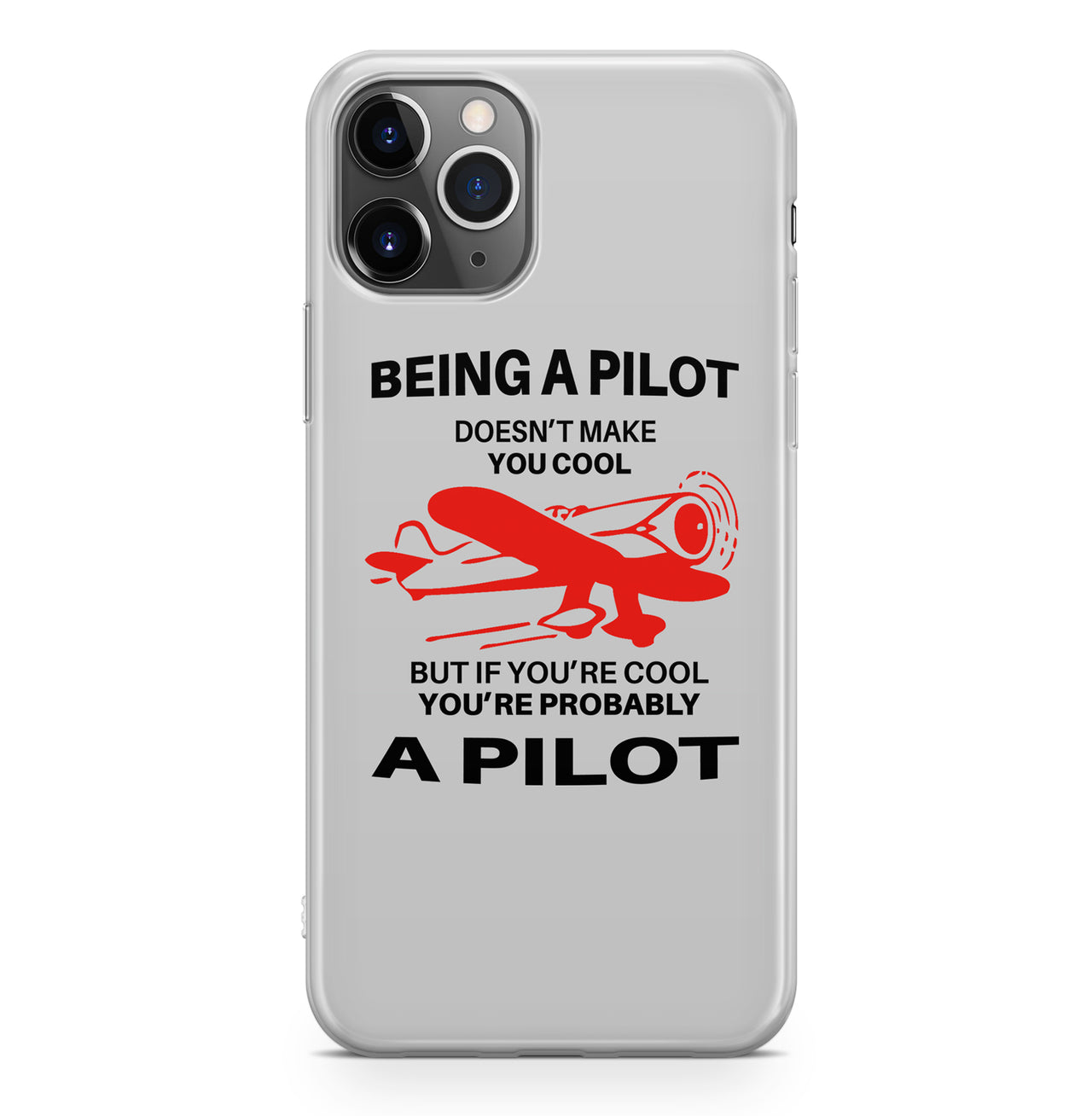 If You're Cool You're Probably a Pilot Designed iPhone Cases