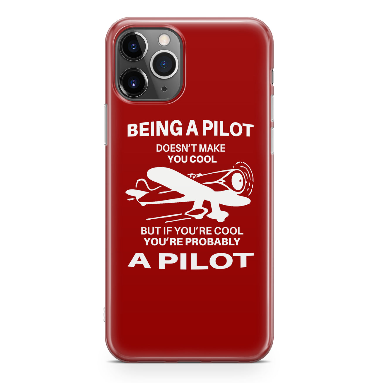 If You're Cool You're Probably a Pilot Designed iPhone Cases