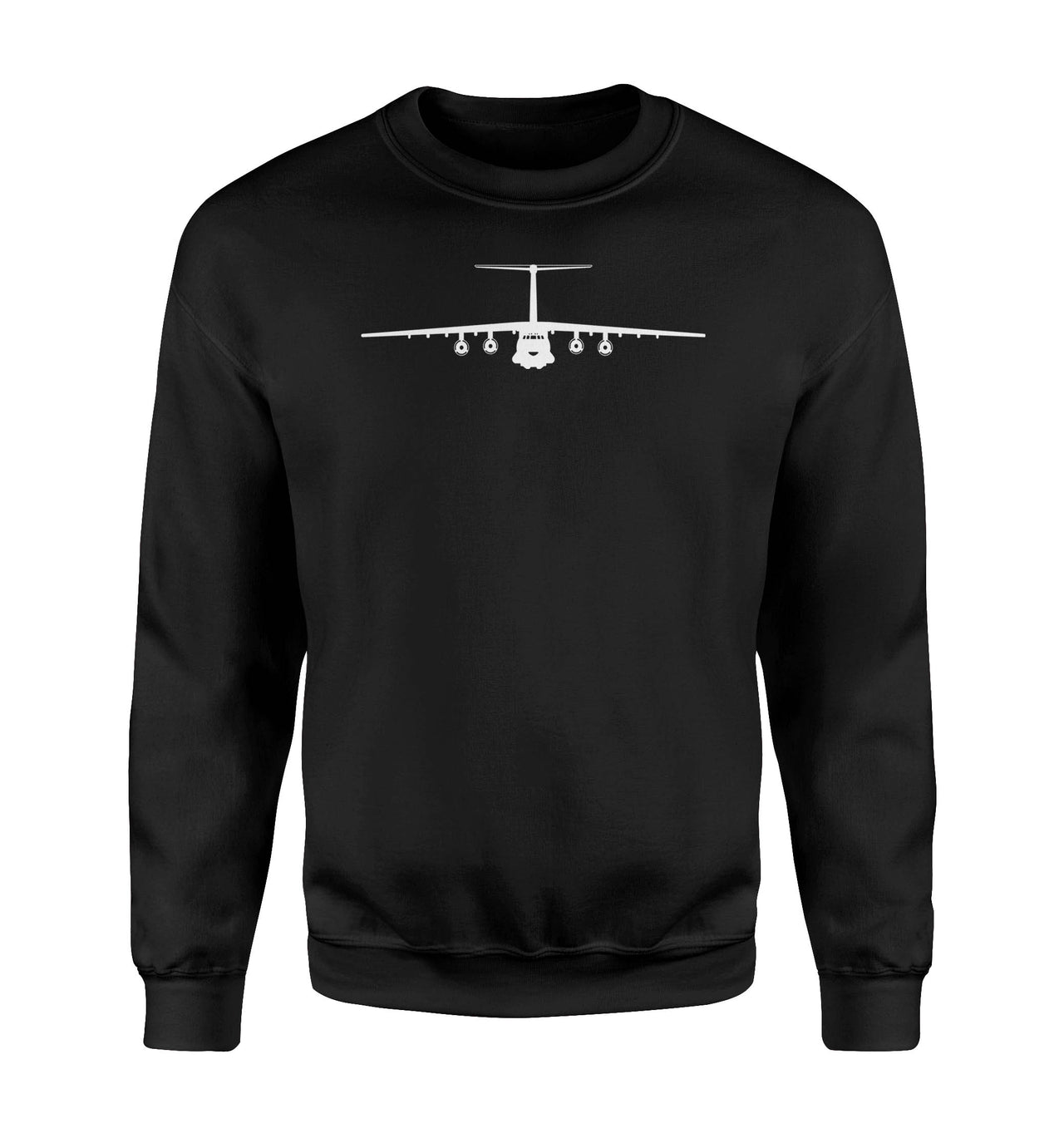 Ilyushin IL-76 Silhouette Designed Sweatshirts