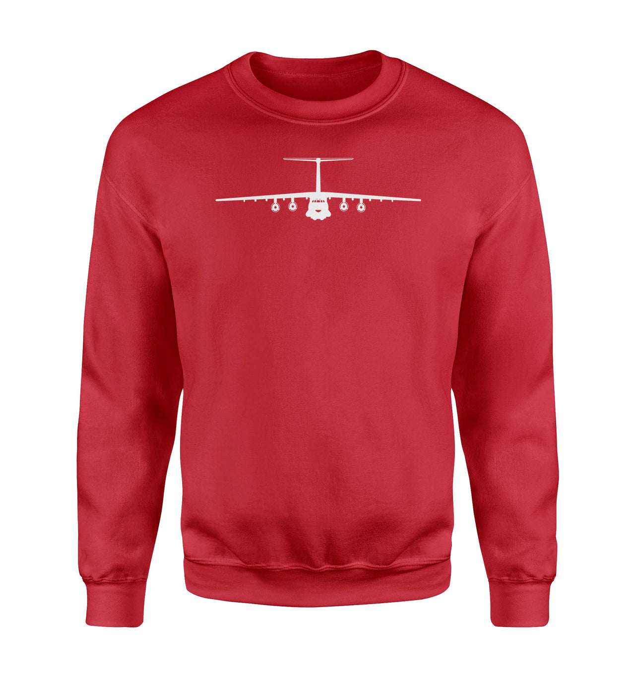 Ilyushin IL-76 Silhouette Designed Sweatshirts