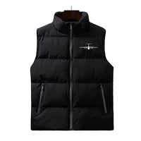 Thumbnail for Ilyushin IL-76 Silhouette Designed Puffy Vests