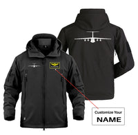 Thumbnail for Ilyushin IL-76 Silhouette Designed Military Jackets (Customizable)