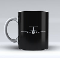 Thumbnail for Ilyushin IL-76 Silhouette Designed Mugs