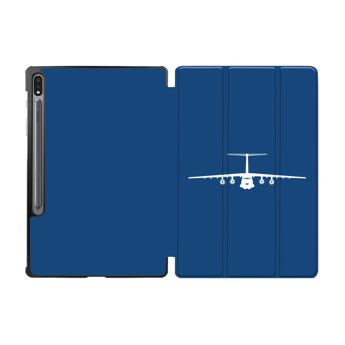 Ilyushin IL-76 Silhouette Designed Samsung Tablet Cases