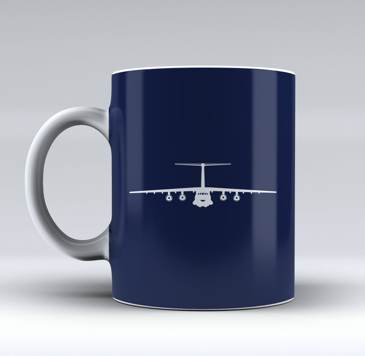 Ilyushin IL-76 Silhouette Designed Mugs