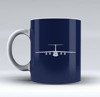 Thumbnail for Ilyushin IL-76 Silhouette Designed Mugs