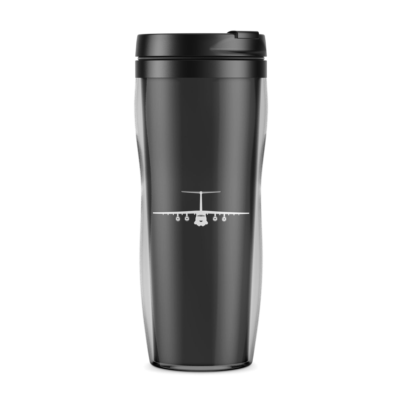 Ilyushin IL-76 Silhouette Designed Travel Mugs