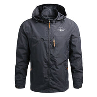 Thumbnail for Ilyushin IL-76 Silhouette Designed Thin Stylish Jackets