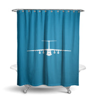 Thumbnail for Ilyushin IL-76 Silhouette Designed Shower Curtains