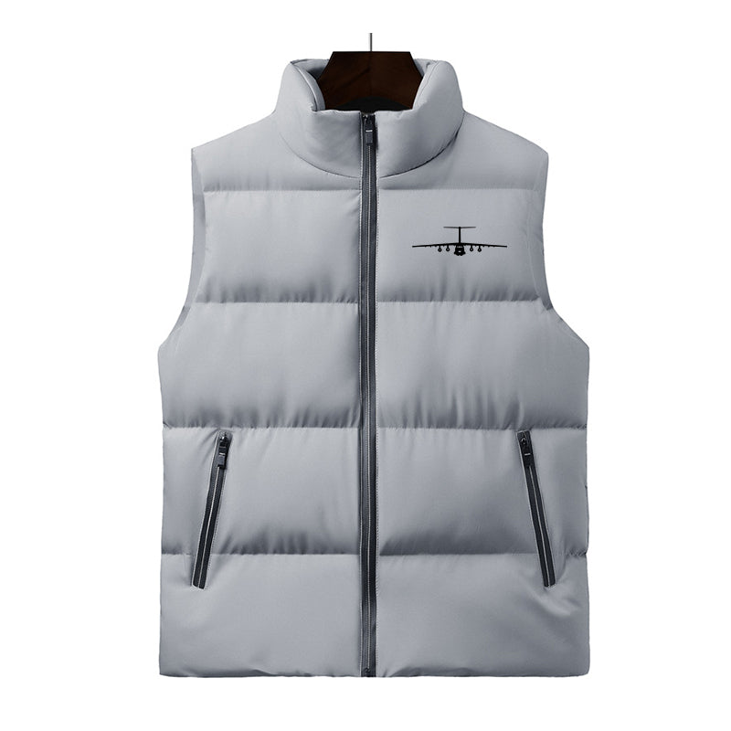 Ilyushin IL-76 Silhouette Designed Puffy Vests