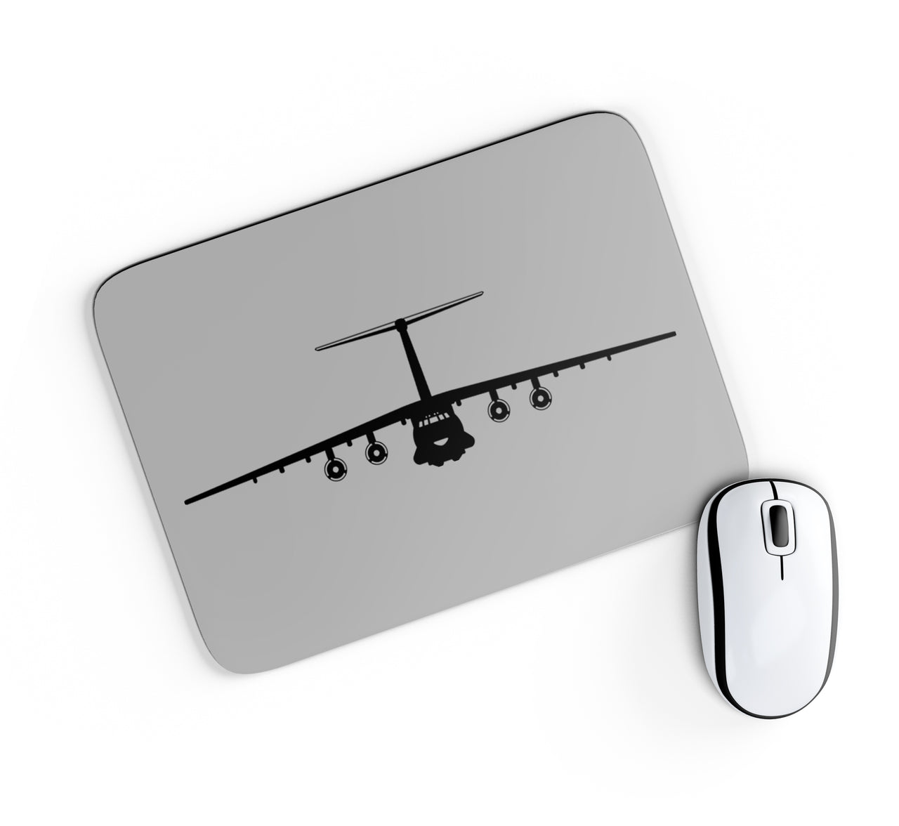 Ilyushin IL-76 Silhouette Designed Mouse Pads