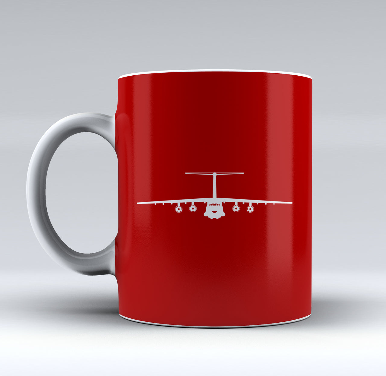 Ilyushin IL-76 Silhouette Designed Mugs