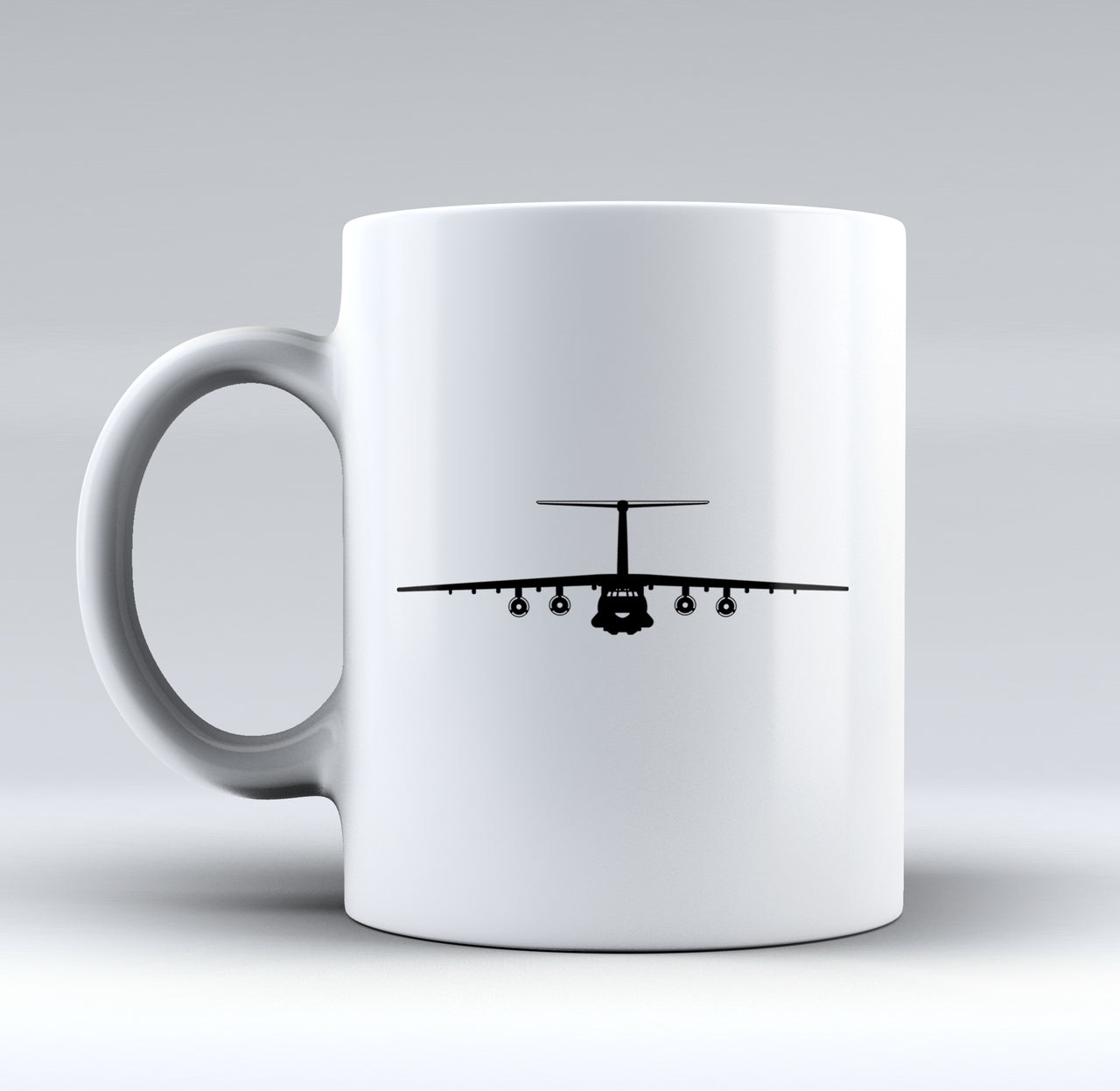 Ilyushin IL-76 Silhouette Designed Mugs