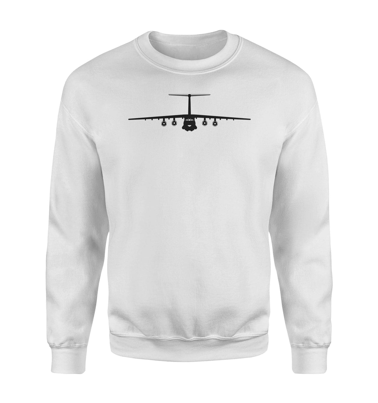 Ilyushin IL-76 Silhouette Designed Sweatshirts