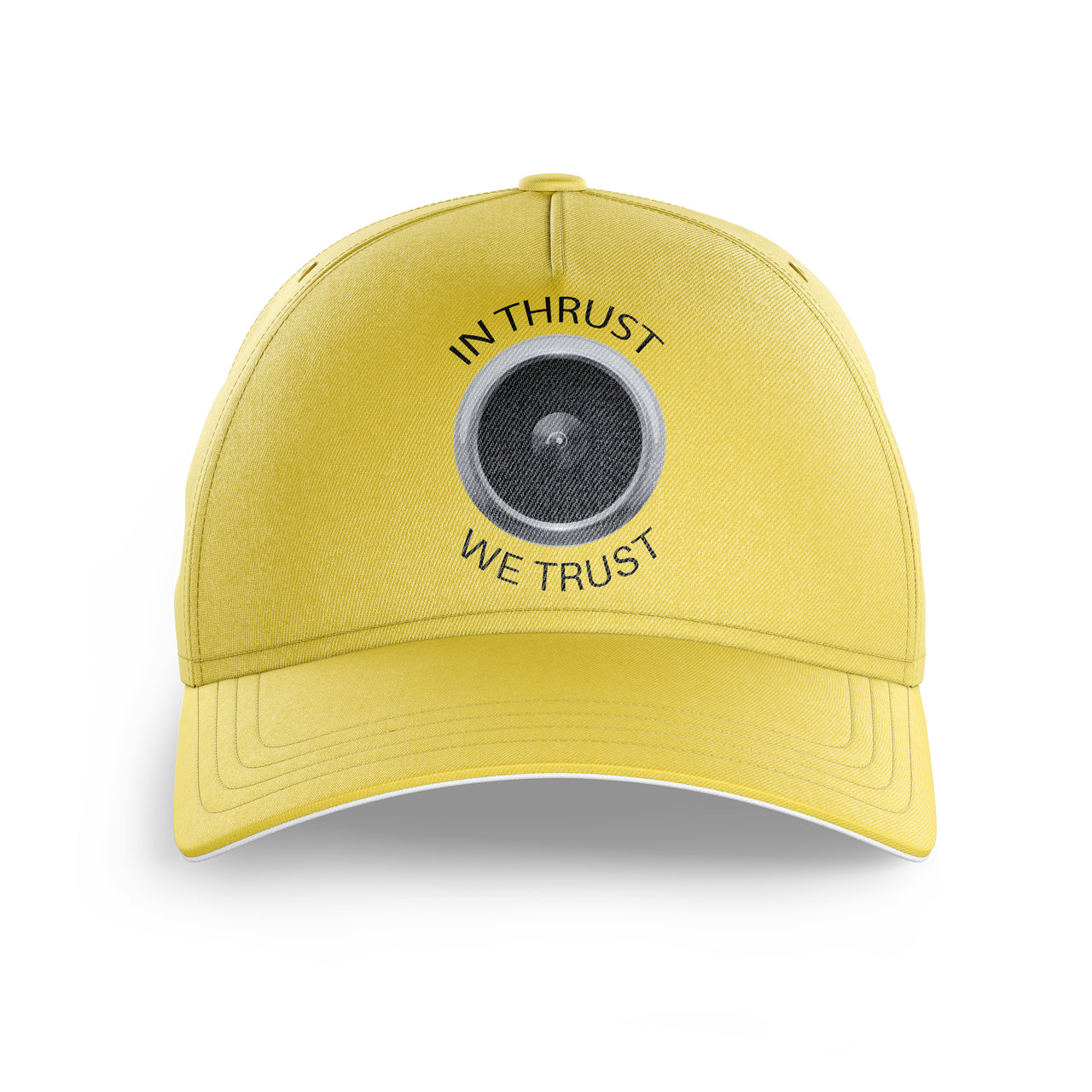 In Thrust We Trust Printed Hats