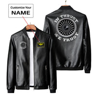 Thumbnail for In Thrust We Trust (Vol 2) Designed PU Leather Jackets