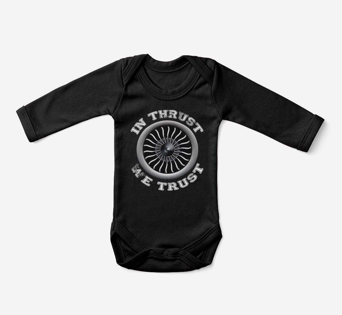 In Thrust We Trust (Vol 2) Designed Baby Bodysuits