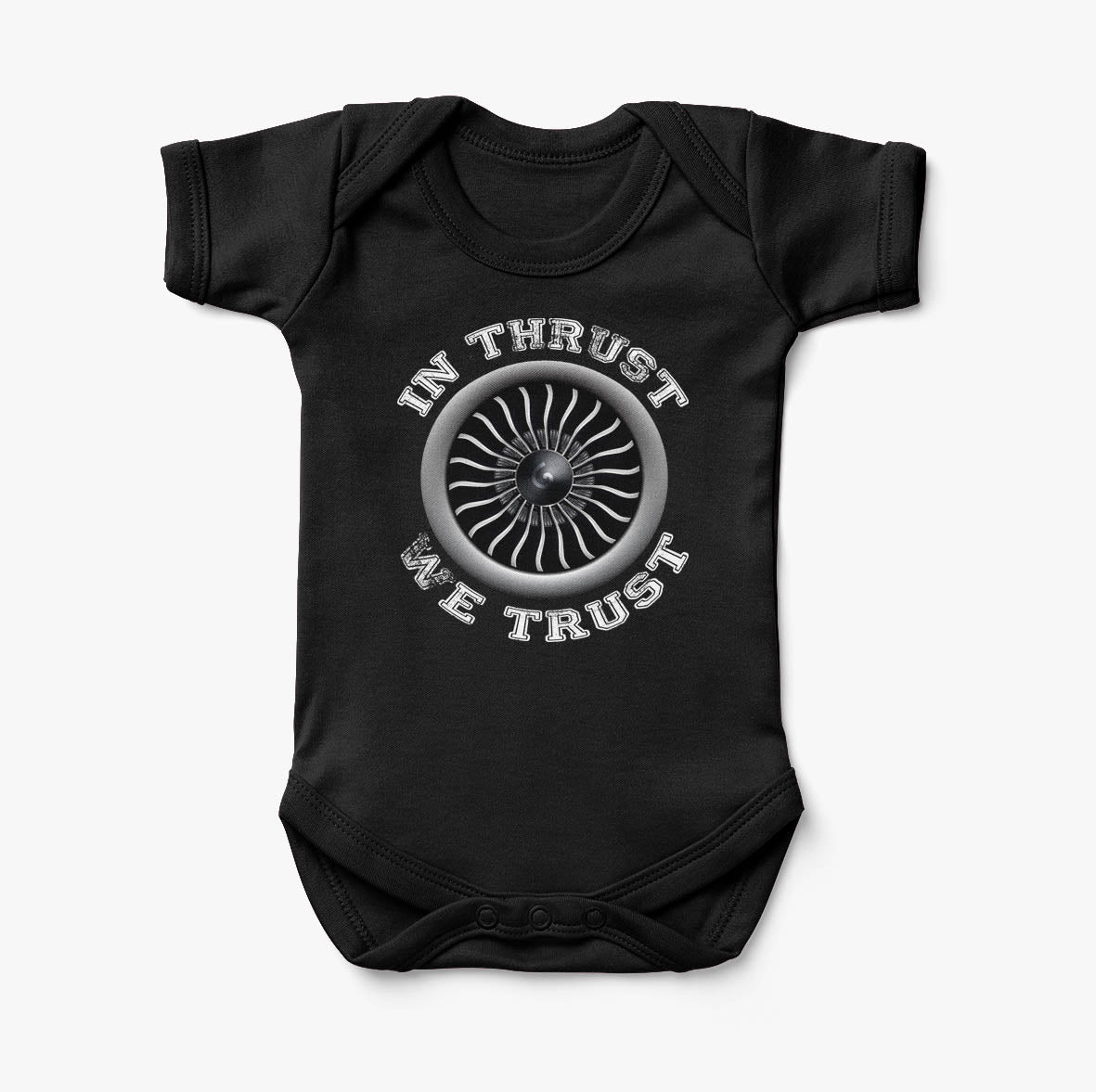 In Thrust We Trust (Vol 2) Designed Baby Bodysuits