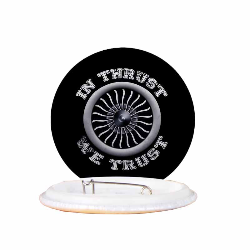 In Thrust We Trust (Vol 2) Designed Pins