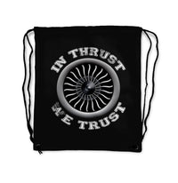 Thumbnail for In Thrust We Trust (Vol 2) Designed Drawstring Bags