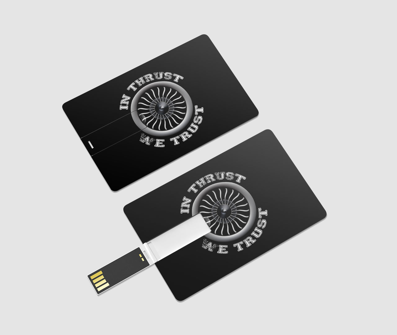 In Thrust We Trust (Vol 2) Designed USB Cards