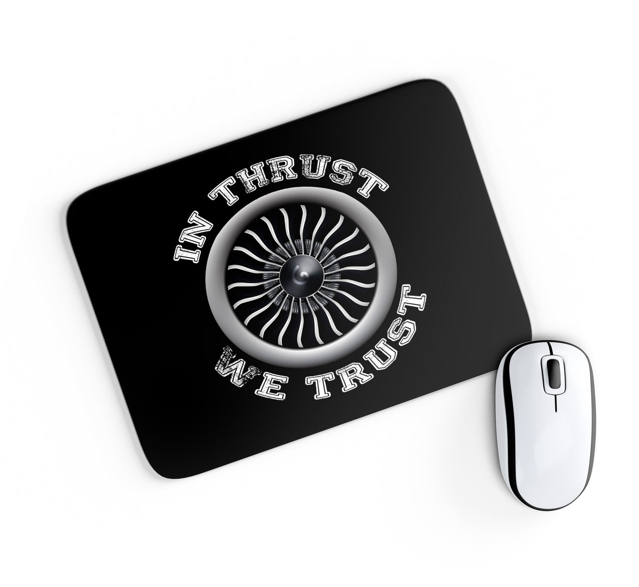 In Thrust We Trust (Vol 2) Designed Mouse Pads