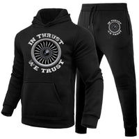 Thumbnail for In Thrust We Trust (Vol 2) Designed Hoodies & Sweatpants Set