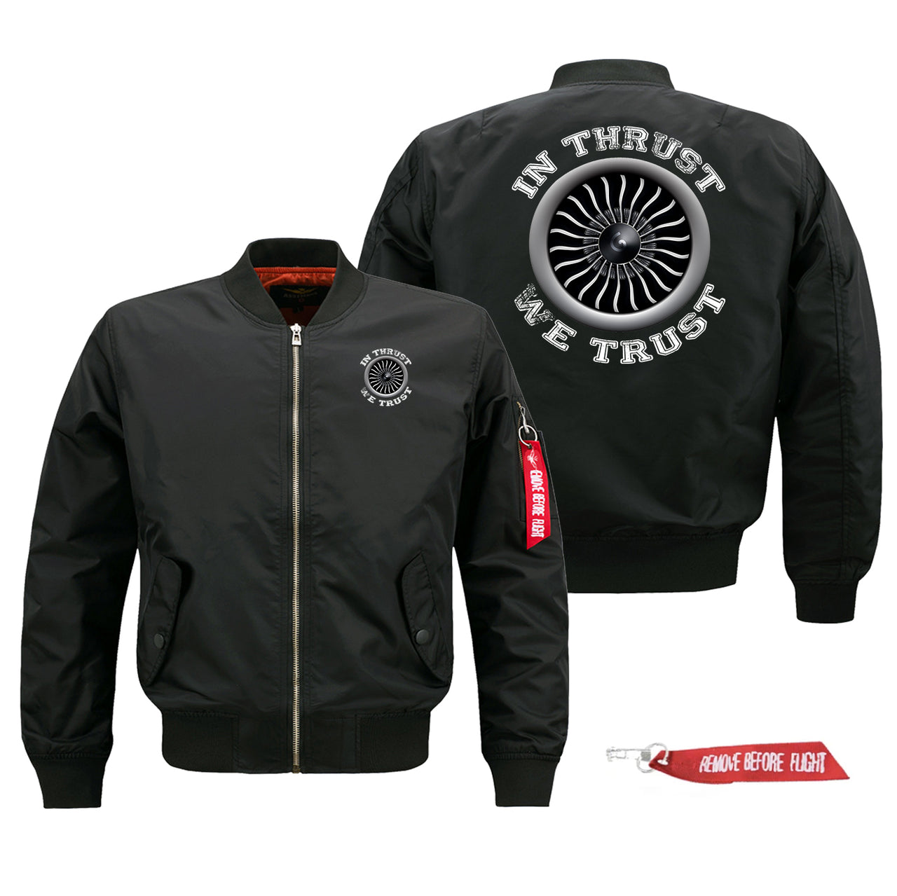 In Thrust We Trust (Vol 2) Designed Pilot Jackets (Customizable)