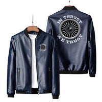 Thumbnail for In Thrust We Trust (Vol 2) Designed PU Leather Jackets