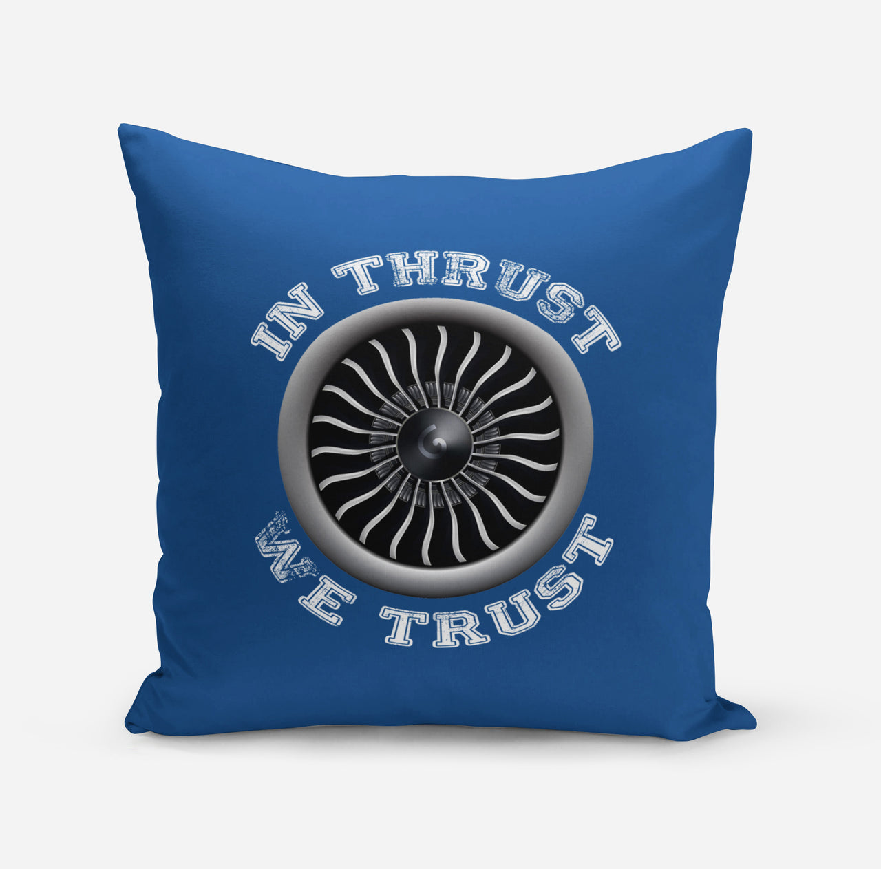 In Thrust We Trust (Vol 2) Designed Pillows