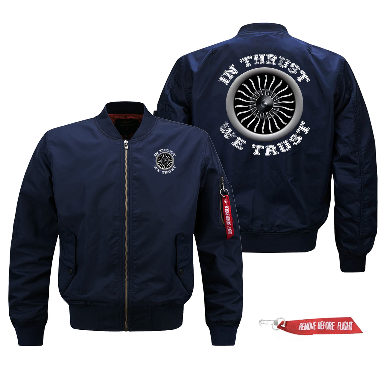 In Thrust We Trust (Vol 2) Designed Pilot Jackets (Customizable)