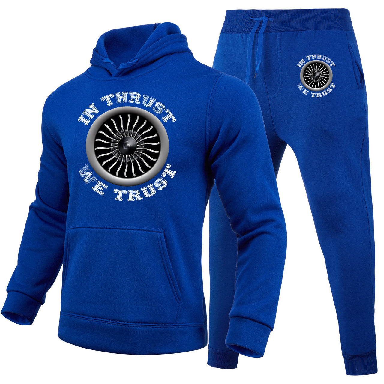 In Thrust We Trust (Vol 2) Designed Hoodies & Sweatpants Set