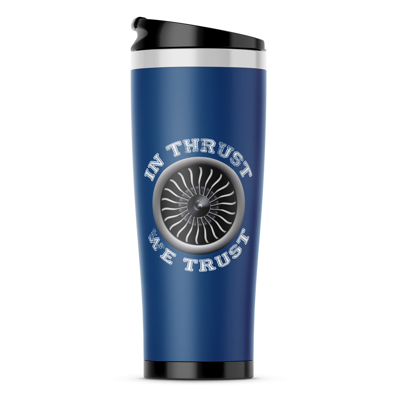 In Thrust We Trust (Vol 2) Designed Travel Mugs