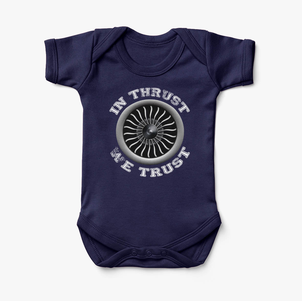 In Thrust We Trust (Vol 2) Designed Baby Bodysuits