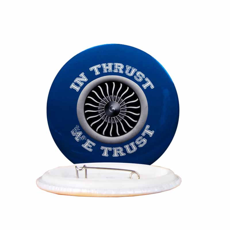 In Thrust We Trust (Vol 2) Designed Pins