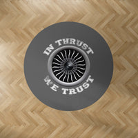 Thumbnail for In Thrust We Trust (Vol 2) Designed Carpet & Floor Mats (Round)