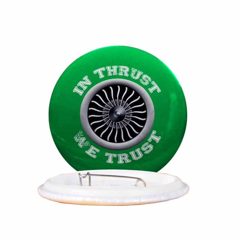 In Thrust We Trust (Vol 2) Designed Pins