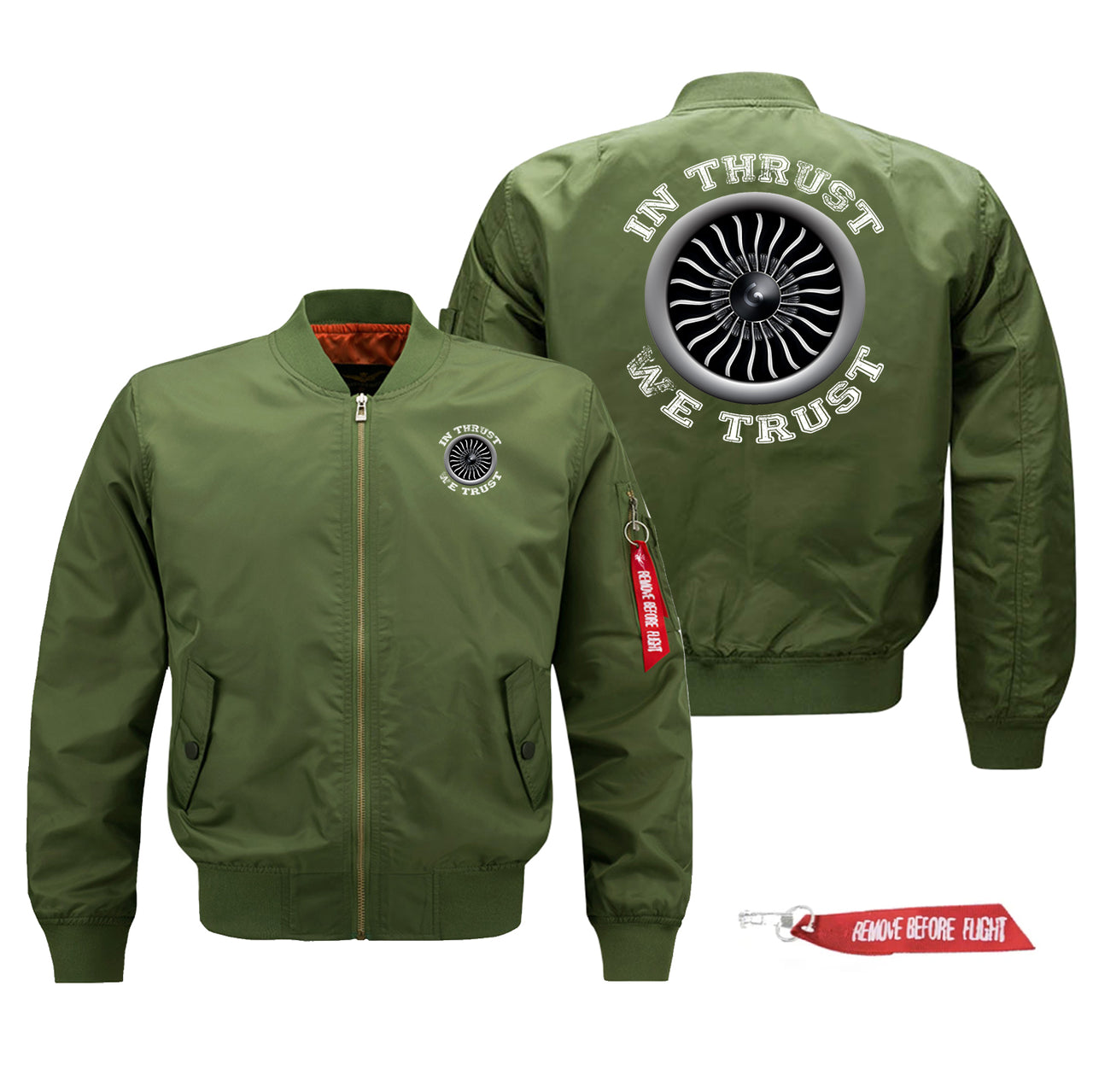 In Thrust We Trust (Vol 2) Designed Pilot Jackets (Customizable)