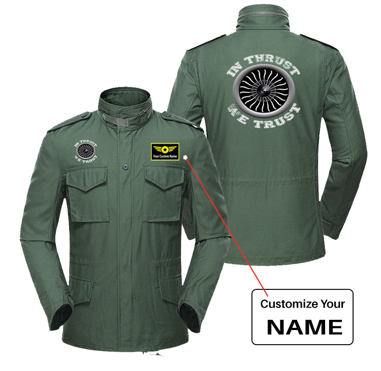 In Thrust We Trust (Vol 2) Designed Military Coats