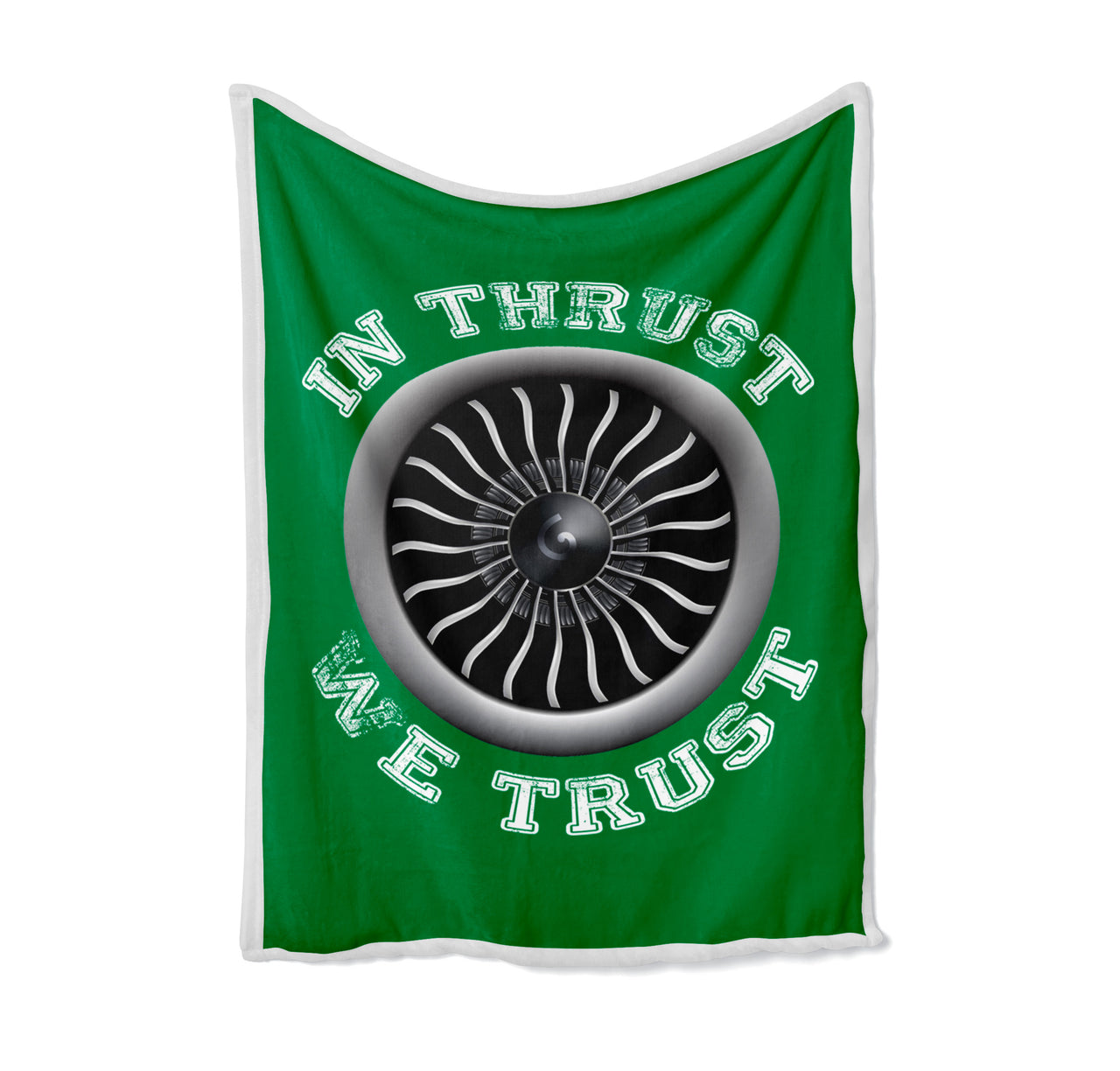 In Thrust We Trust (Vol 2) Designed Bed Blankets & Covers