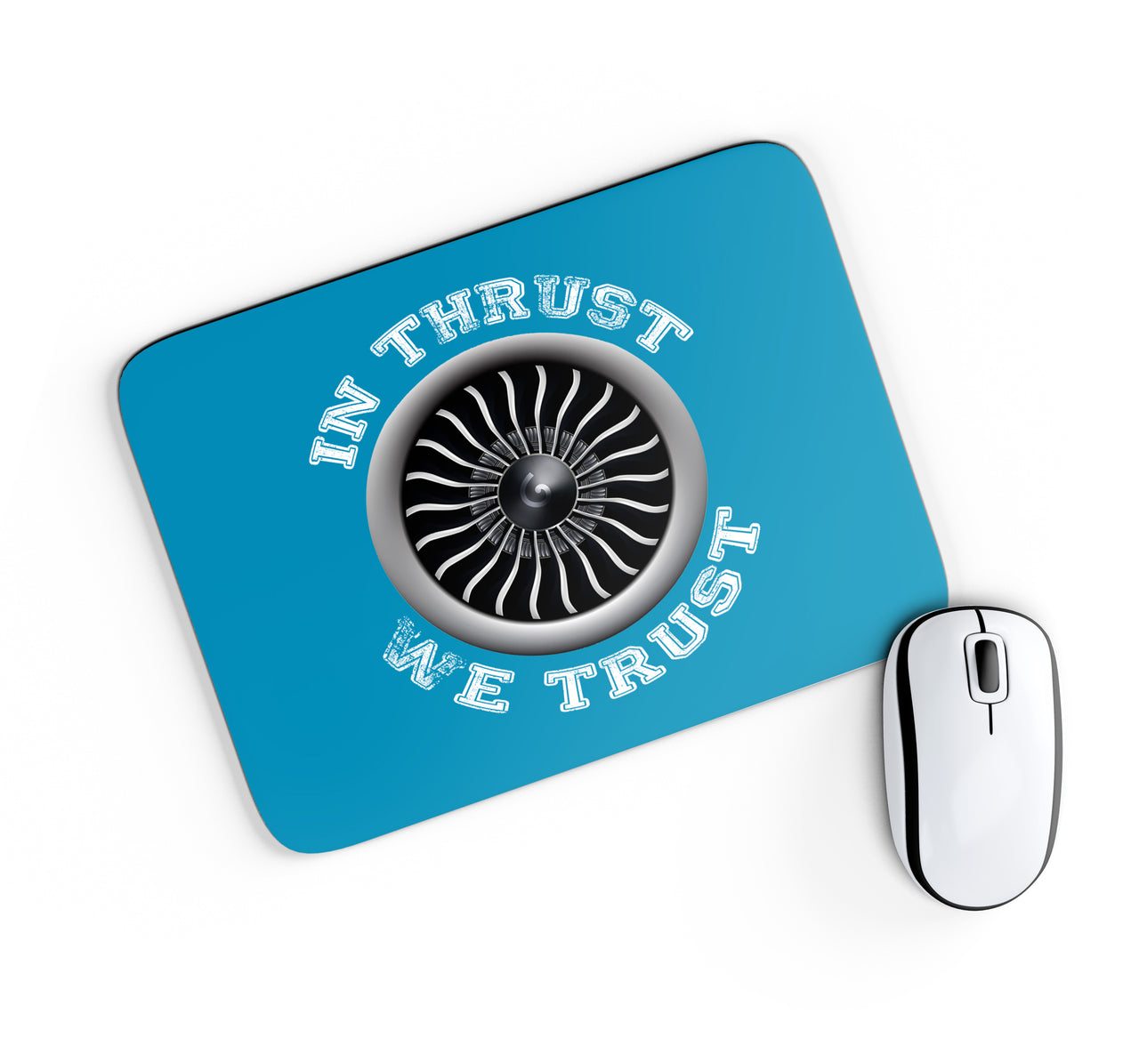 In Thrust We Trust (Vol 2) Designed Mouse Pads