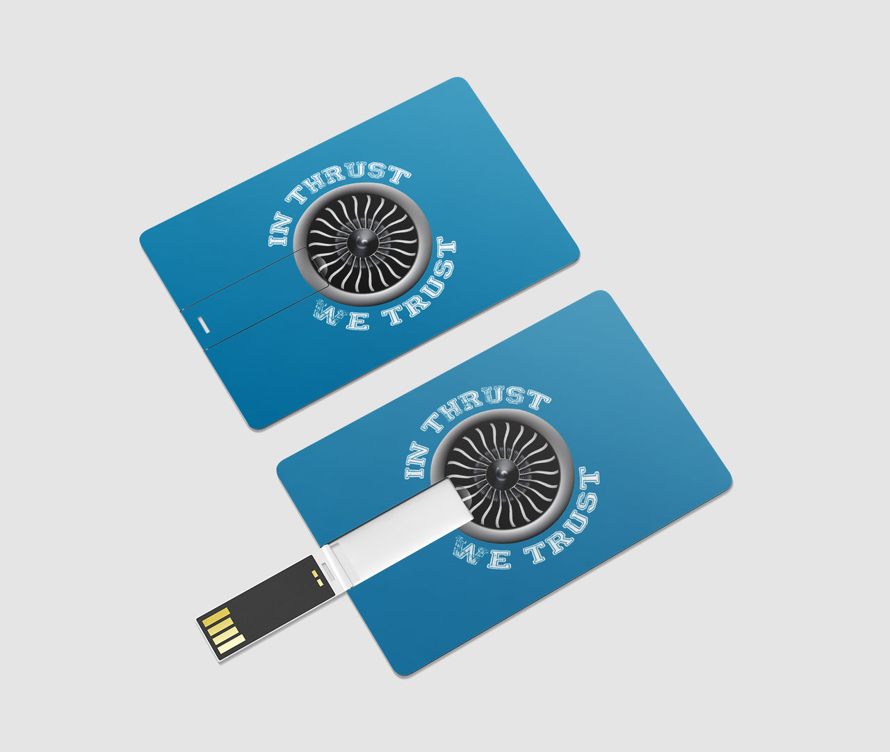 In Thrust We Trust (Vol 2) Designed USB Cards