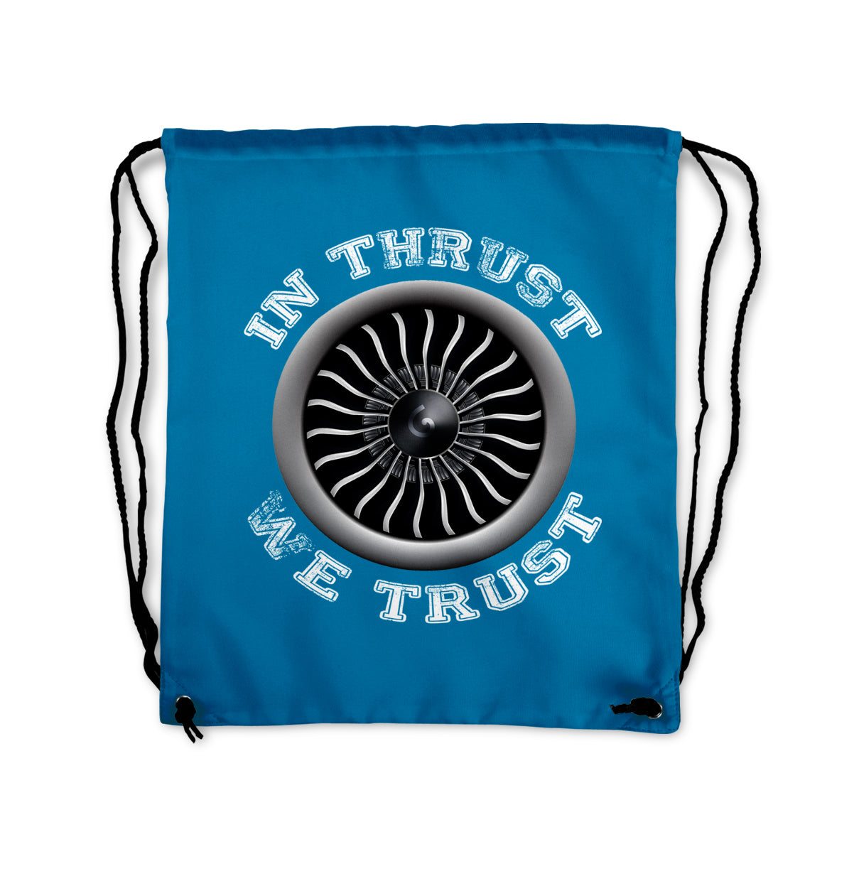 In Thrust We Trust (Vol 2) Designed Drawstring Bags