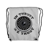 Thumbnail for In Thrust We Trust (Vol 2) Designed Drawstring Bags