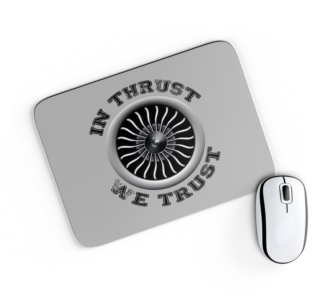 In Thrust We Trust (Vol 2) Designed Mouse Pads