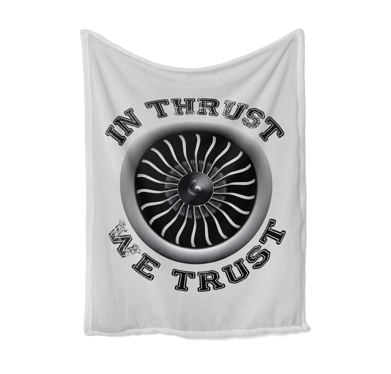 In Thrust We Trust (Vol 2) Designed Bed Blankets & Covers