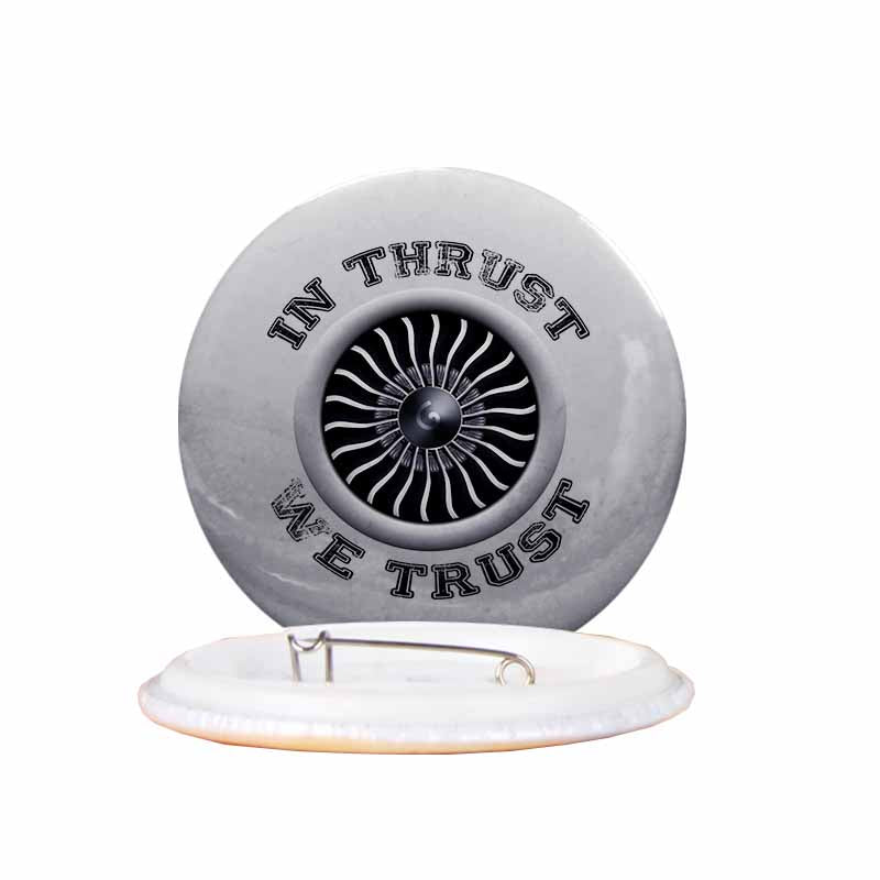 In Thrust We Trust (Vol 2) Designed Pins