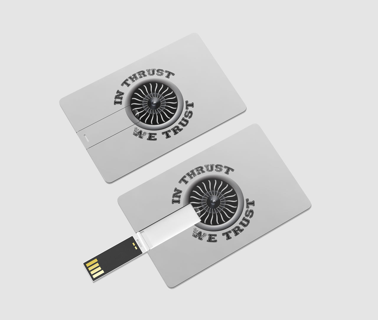 In Thrust We Trust (Vol 2) Designed USB Cards