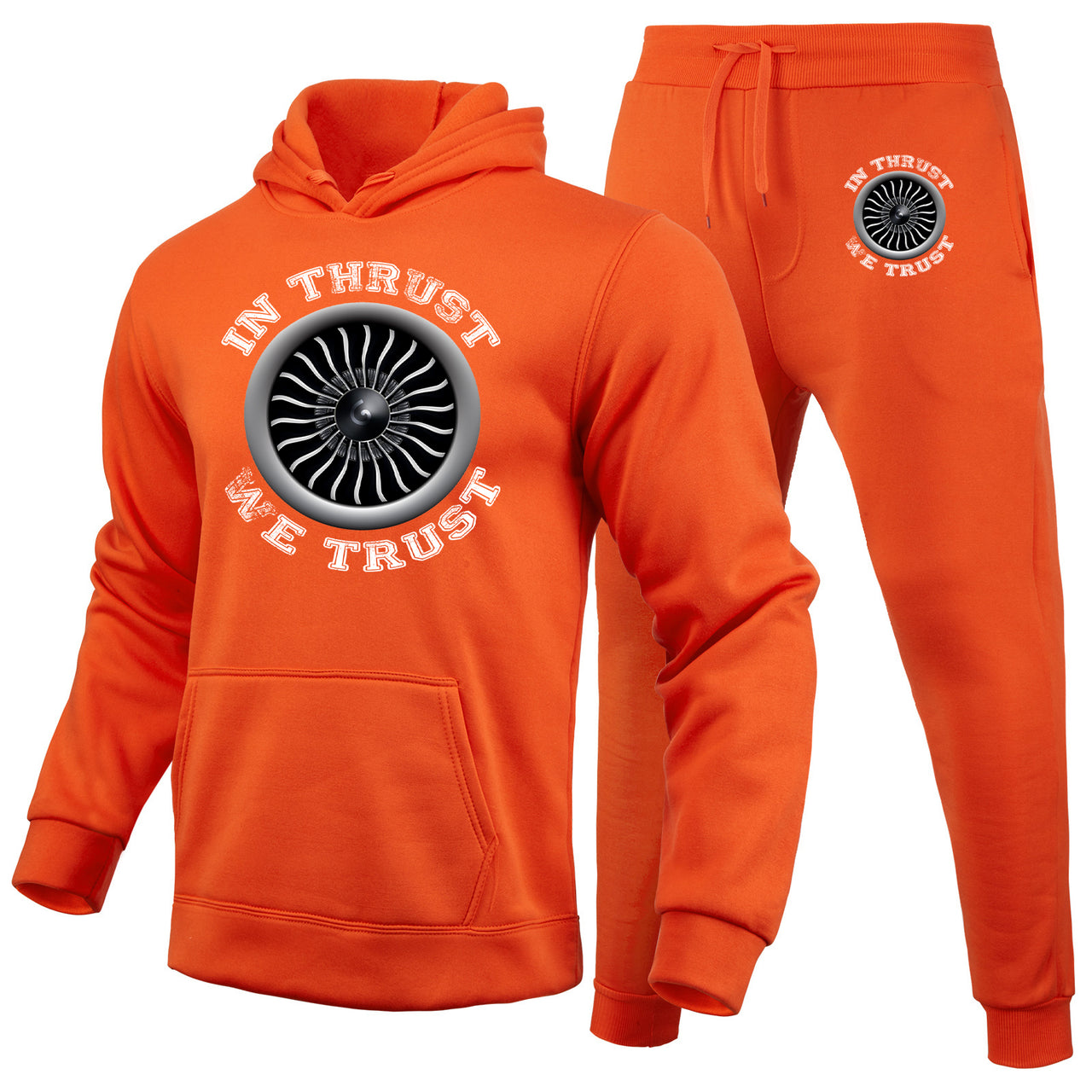 In Thrust We Trust (Vol 2) Designed Hoodies & Sweatpants Set